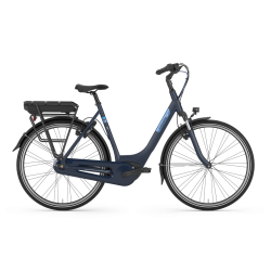 Gazelle paris  c7 El Cykel Med bosch Centermotor navy Mat