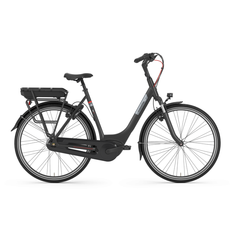 Gazelle paris  c7 El Cykel Med bosch Centermotor sort Mat