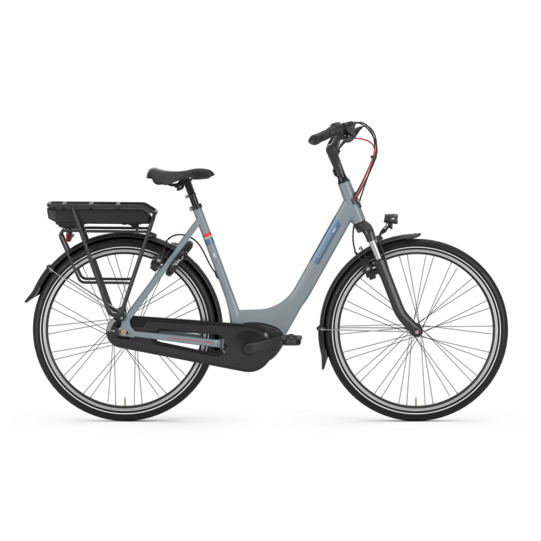 Gazelle paris  c7 El Cykel Med bosch Centermotor gr� Mat