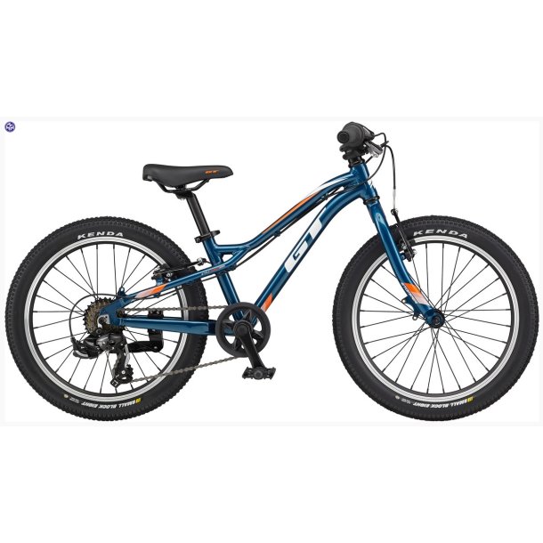 Gt junior mtb cykel 20 tommer hjul 7 udv Gear Bl