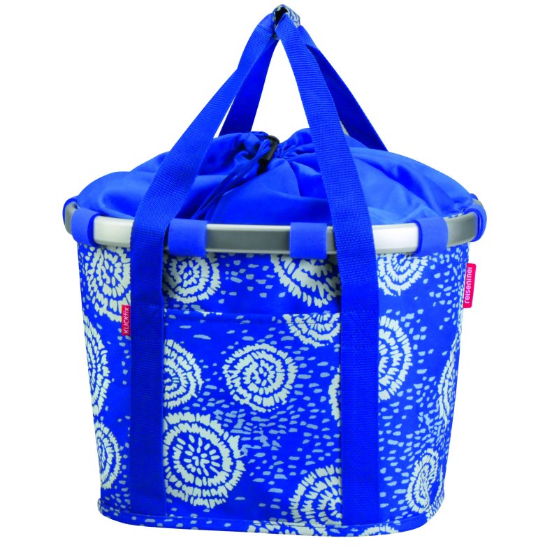 Reisenthel Bikebasket Batik Strong Blue - KLICKfix kurvetaske 15 L