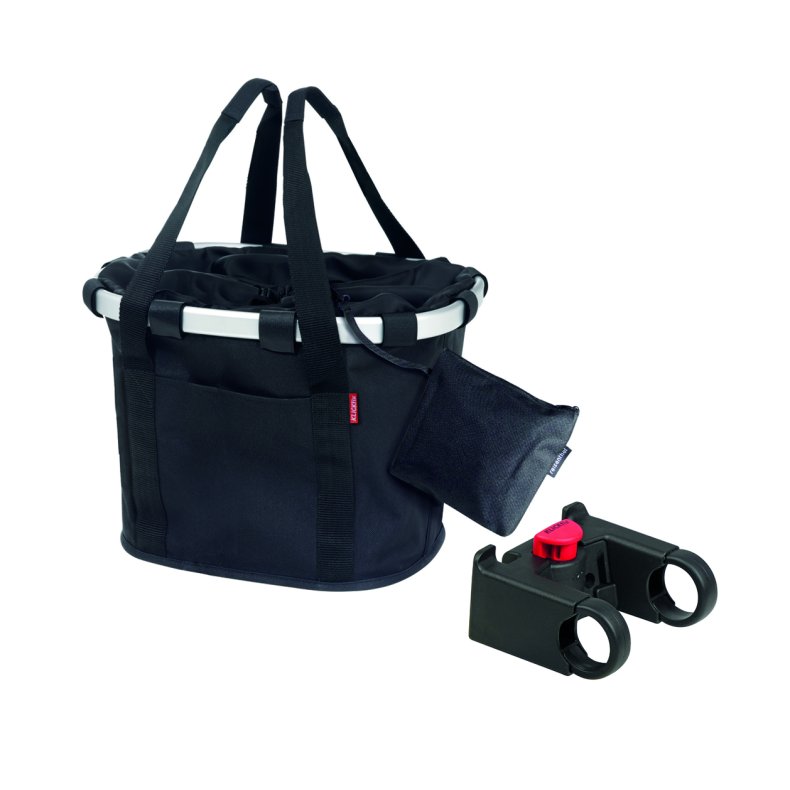 Reisenthel Bikebasket sort 15 L med KLICKfix adapter KF810