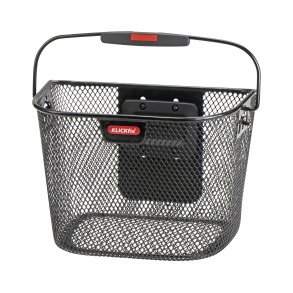 KLICKfix Mini - lille sort forkurv 10 L
