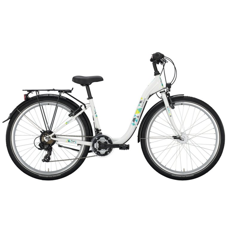 Noxon pige cykel 26 tommer 21 gear hvid