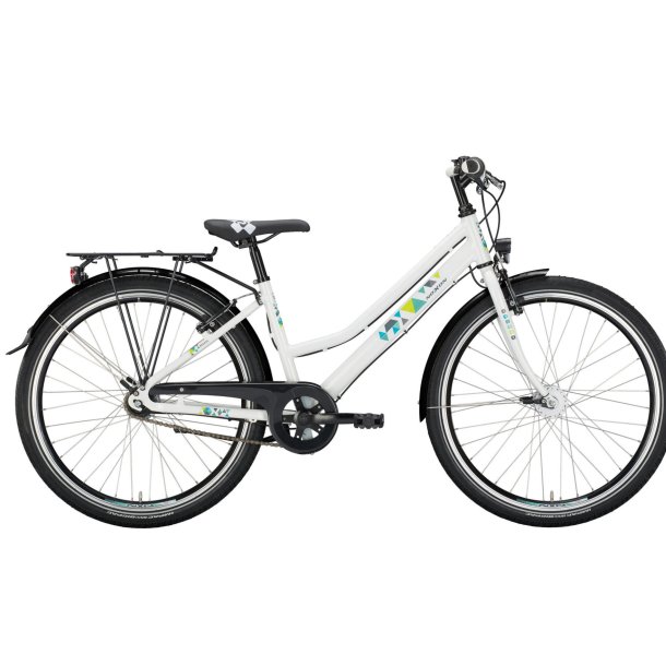 stak I mængde Tjen Noxon pige cykel 26 tommer 7 Gear fodbremse hvid - Børne - Junior cykler -  Cykelbutikken.eu