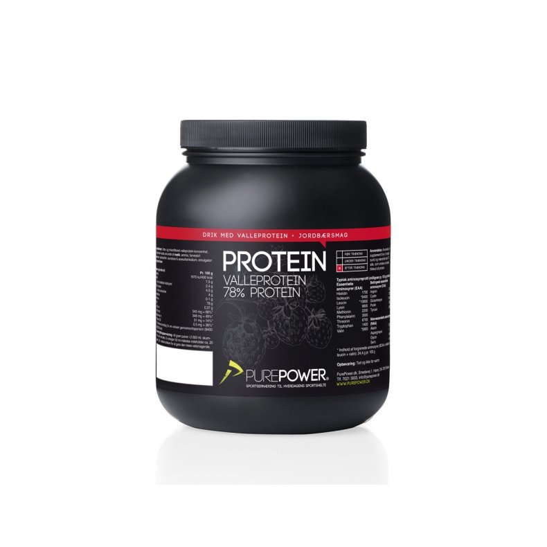 Purepower Valleprotein 1 Kg 4 smagsvarianter