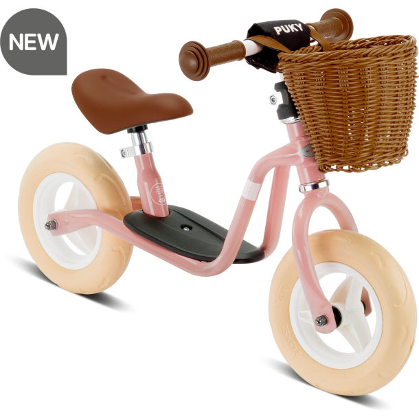 Puky LR M Classic Lbecykel med kurv 2+ pink