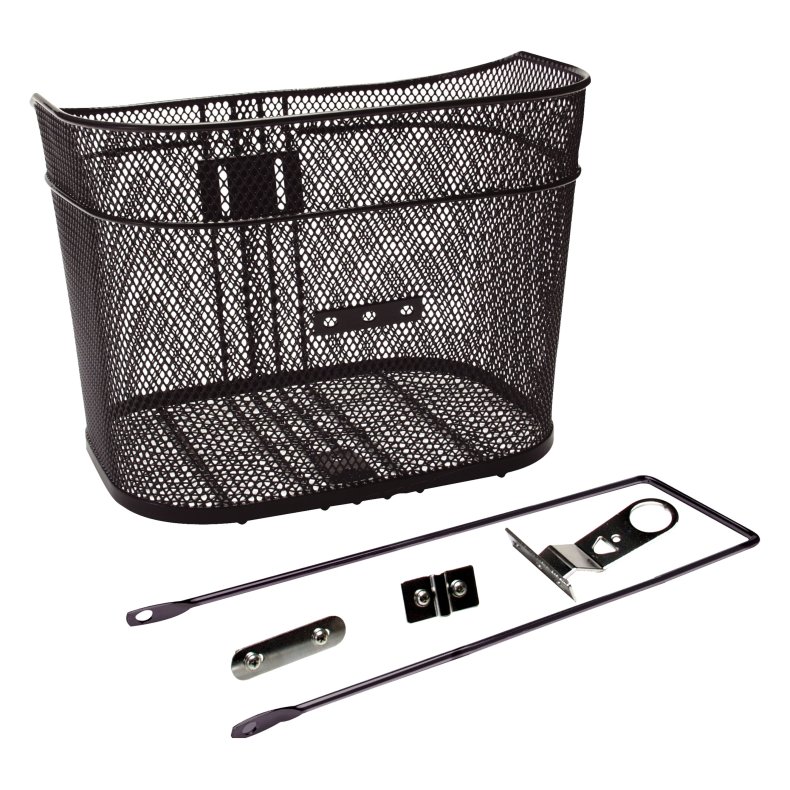 SHOPPINGKURV SORT LUKSUS FRA KILDEMOES