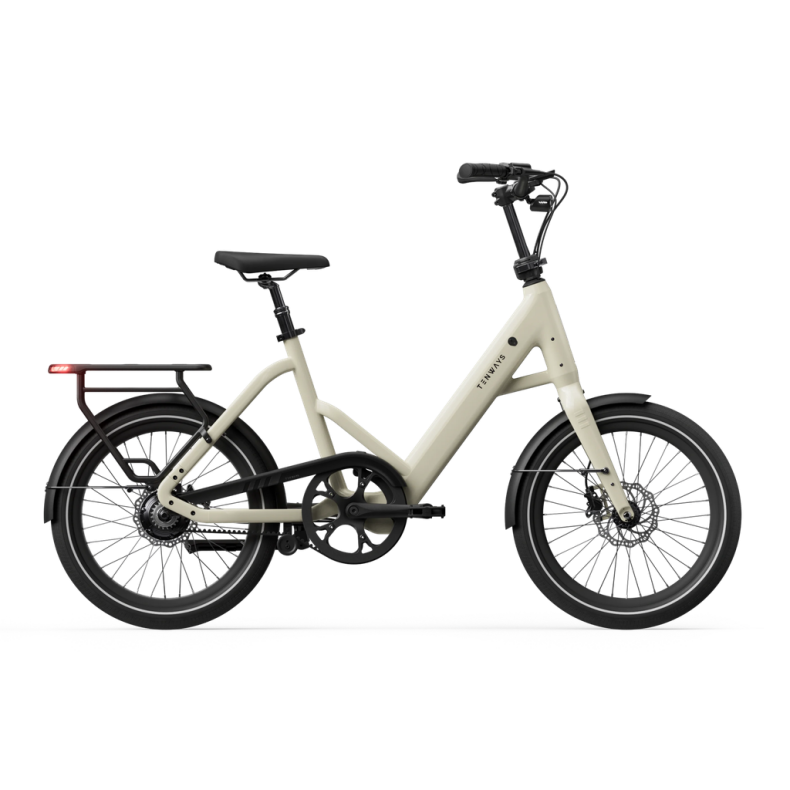 TENWAYS CGO Elcykel 20" � 504Wh Batteri, Remtr�k &amp; 100 km R�kkevidde