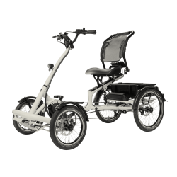 Pfautec Tibo + firehjulet elcykel - silkegr�