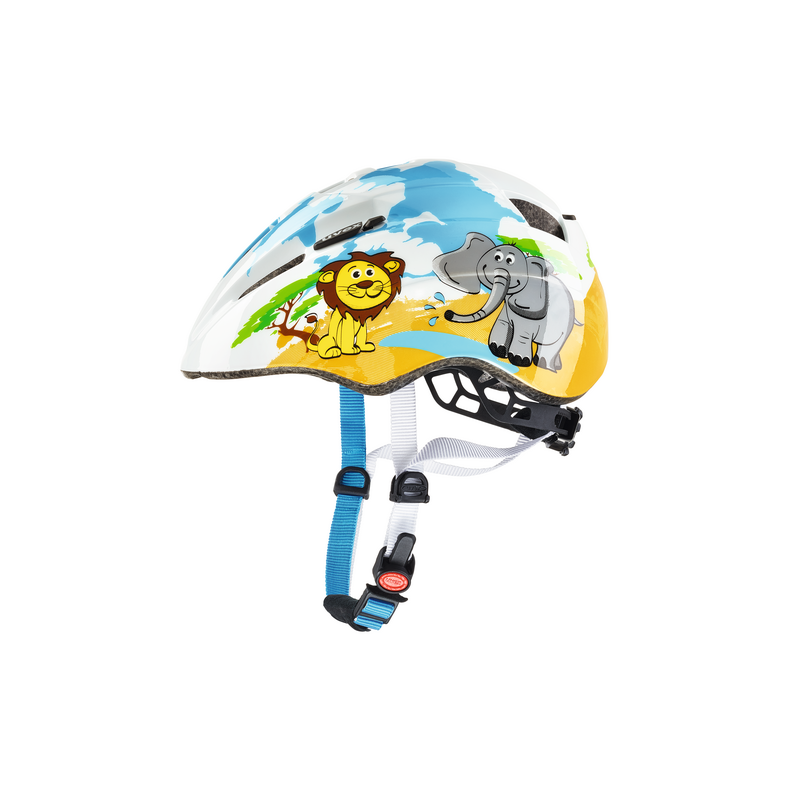 Uvex Kid II, L�ve og Elefant cykelhjelm 46 - 52 cm 