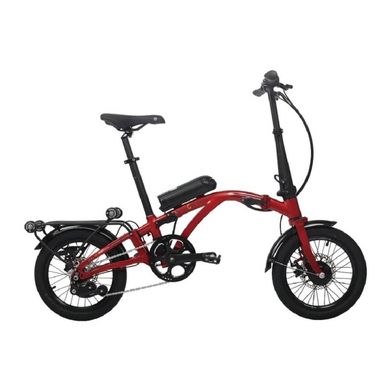 Dahon Curl Ei4 el-foldecykel - R�d