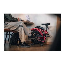 Dahon Curl Ei4 el-foldecykel - R�d
