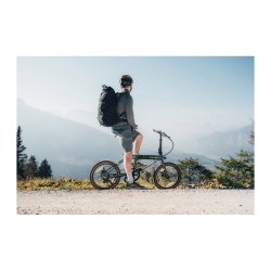 Dahon E-Hemingway el-foldecykel - Sort