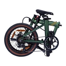 Dahon E-Hemingway el-foldecykel - Skovgr�n
