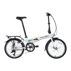 Dahon Mariner D8 - Hvid - 40-�rs jubil�um