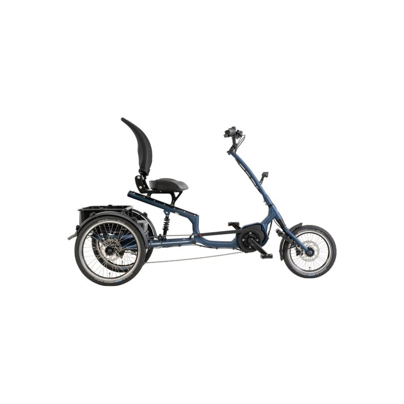 Pfautec Scoobo Smart PS el-trehjulet cykel - mat azurbl�