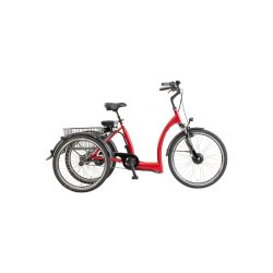 Pfautec Vida FM el-trehjulet cykel - mat rubinr�d