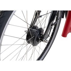 Pfautec Vida FM el-trehjulet cykel - mat rubinr�d