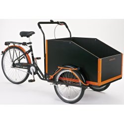 Pfautec Jumbo transportcykel - sort