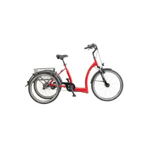 Pfautec Vida trehjulet cykel - mat rubinr�d