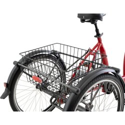 Pfautec Vida trehjulet cykel - mat rubinr�d