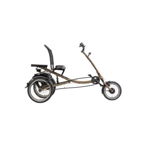 Pfautec Scootertrike FM el-trehjulet cykel - mat bronzeguld