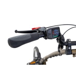 Pfautec Scootertrike FM el-trehjulet cykel - mat bronzeguld