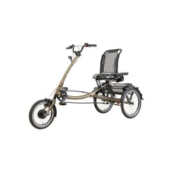 Pfautec Scootertrike FM el-trehjulet cykel - mat bronzeguld