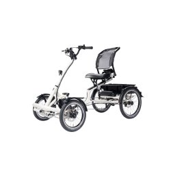 Pfautec Tibo + firehjulet elcykel - silkegr�