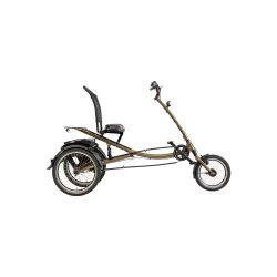 Pfautec Scootertrike trehjulet cykel - mat bronzeguld