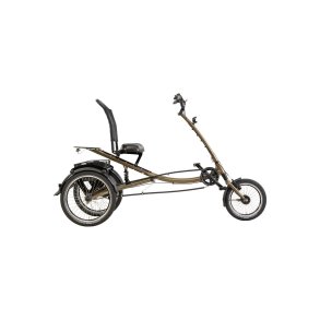 Pfautec Scootertrike trehjulet cykel - mat bronzeguld