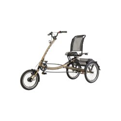 Pfautec Scootertrike trehjulet cykel - mat bronzeguld