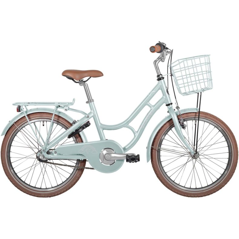Winther G-Style Pige 20 tommer 3 gear fodbremse blank turkis - 2027
