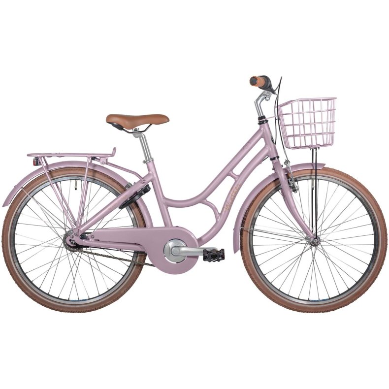 Winther G-Style Pige 24 tommer 7 gear fodbremse blank lys lilla - 2027