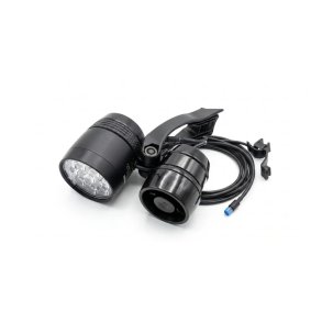 Gazelle forlygte belysning Busch &amp; M&uuml;ller IQ-X 150 Lux 6-60V 1400mm horn &ndash; 444412700