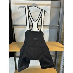 TEC dame cykelbukser med seler � sort/hvid, str. M  