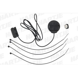 Cykelcomputer med kabel 8 Funktioner rd