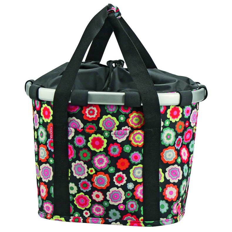Reisenthel Bikebasket Happy Flower - KLICKfix kurvetaske 15 L
