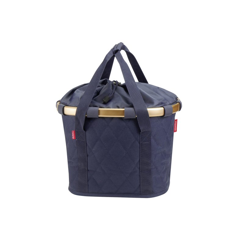 Reisenthel Bikebasket Rhombus Midnight Gold - KLICKfix kurvetaske 15 L