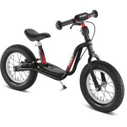 PUKY LBECYKLER MED BAGBREMSE FRA 3 R sort/rd 