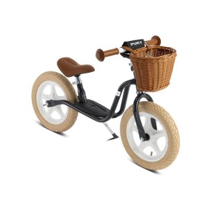 puky lbecykel med kurv sort