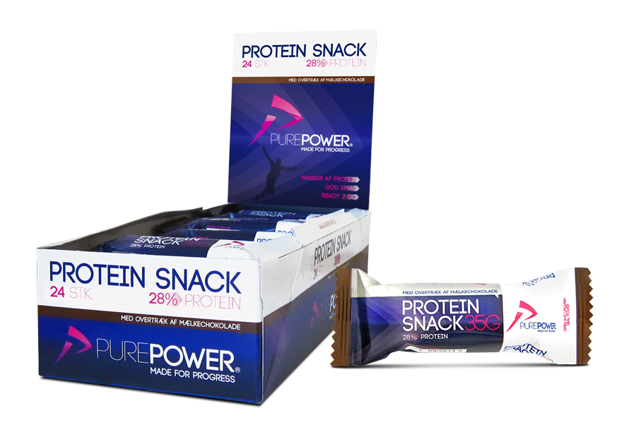 Purepower Protein Snack 24stk - PurePower Energi på cykelturen ...