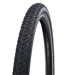 Schwalbe Marathon E-Plus cykeld�k � sort med refleks