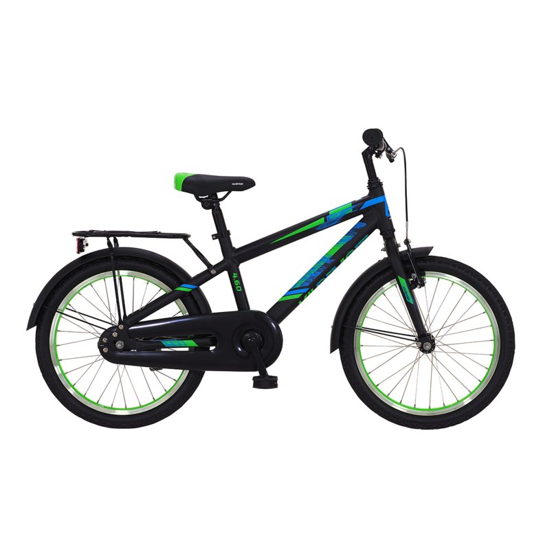 Kildemoes Bikerz Dreng 18" Black/Green Fra 5 �r 