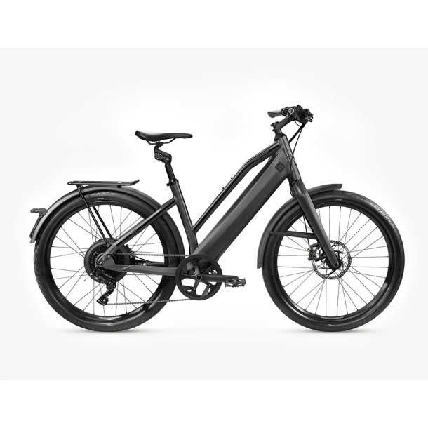 Stromer ST1 Dame MrkeGr Komfort 670Wh Motor i Baghjul