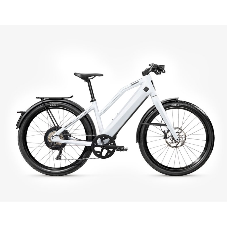Stromer ST3 45 Kmt elcykel Dame Stel Hvid