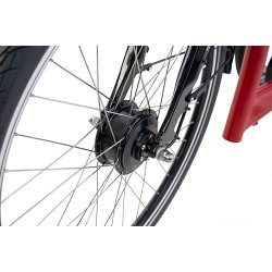 Pfautec Vida FM el-trehjulet cykel - mat rubinr�d