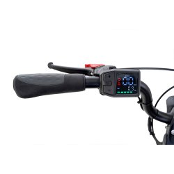 Pfautec Vida FM el-trehjulet cykel - mat rubinr�d