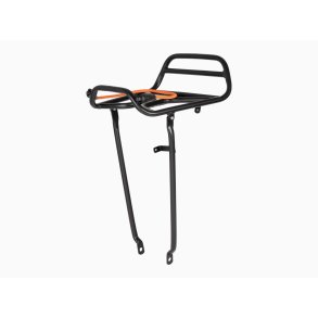AtranVelo Cargo City 1499-41 bagageb�rer - front 32 x 33,5 cm med rem sort